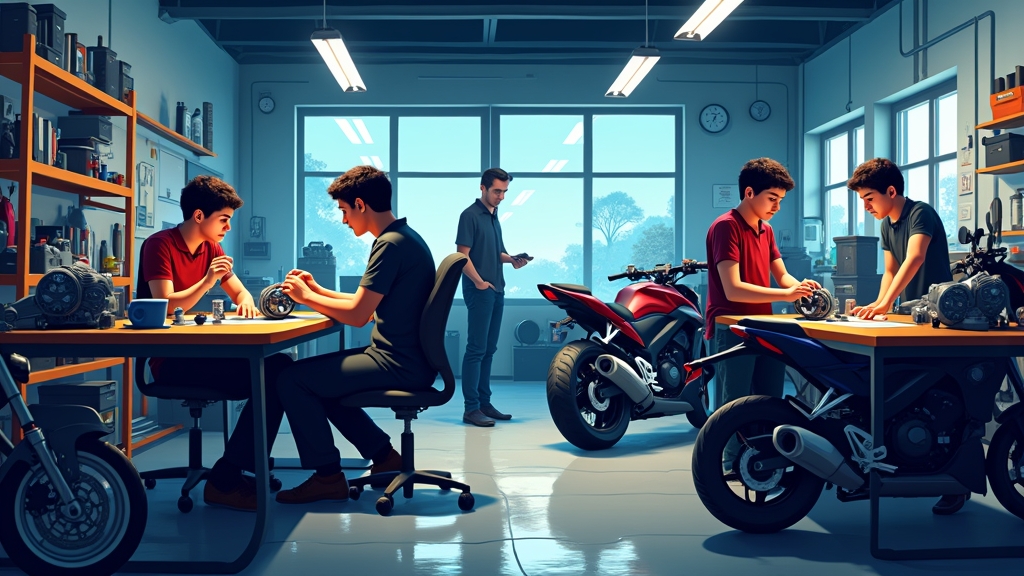 Tudo sobre curso de mecânico de motos
